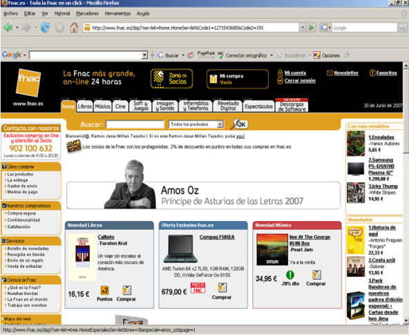 Promociones online de Fnac