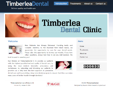 TimberleaDental Home