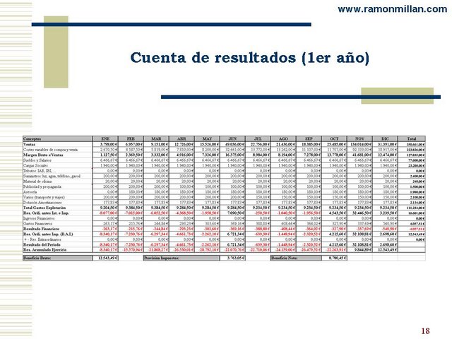 Plan Negocio Empresa Domotica 18