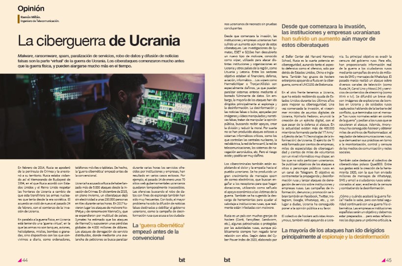 La ciberguerra de Ucrania