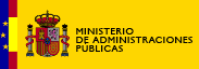 Logo Ministerio Administraciones Publicas