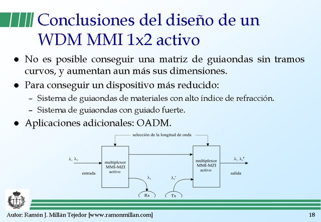 Wavelength Division Multiplexing 18