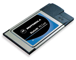 PCMCIA Bluetooth Motorola