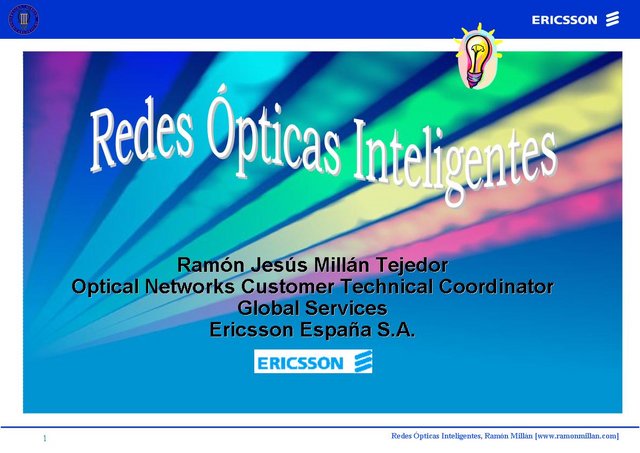 Redes Opticas Inteligentes 01