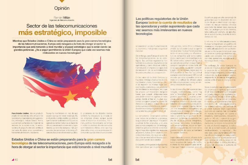 Las telecomunicaciones como sector estratégico