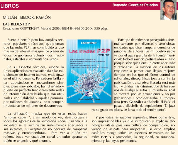 Critica del Libro Domine las Redes P2P en BIT