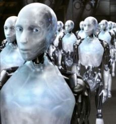 Artificial Intelligence in iRobot film
