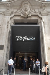 Tienda de Telefonica en el centro Madrid