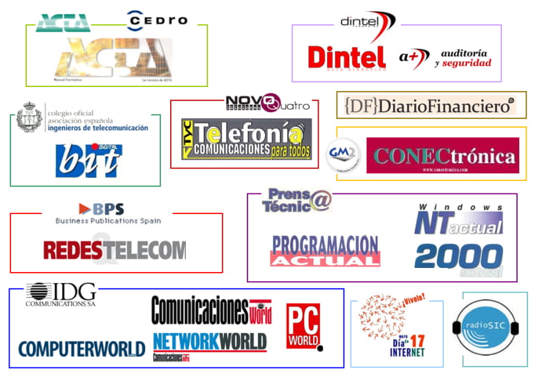 Logos de las revistas